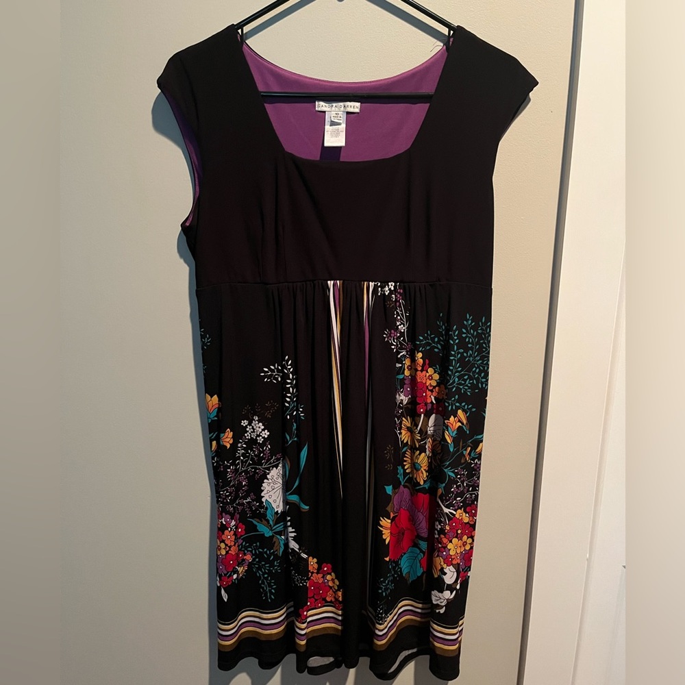 Sandra Darren Floral Dress